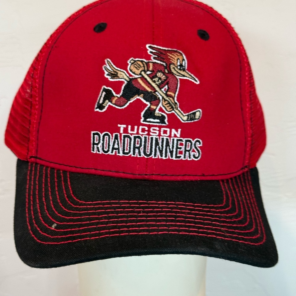 Tucson Roadrunners Red and Black Men’s Cap